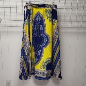 BOHEMIAN WRAP SKIRT, ONE SIZE